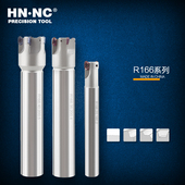 海纳R166加工中心快进给R3航空铝用数控刀具硬质合金圆鼻铣刀杆