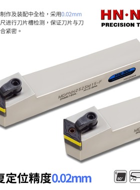 海纳MDPNN2525M15-F数控车床刀杆DNMG1504/1506车刀片数控刀具