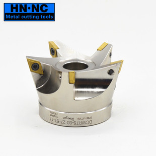 海纳DCWR70度加工中心硬质合金燕尾槽背角倒角清根平面数控铣刀盘