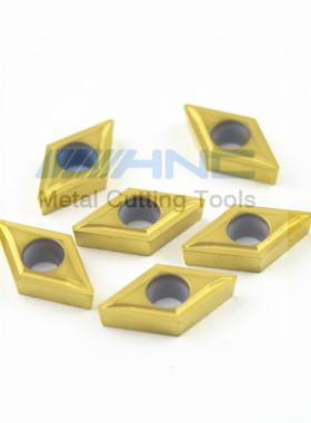 海纳DCMT070202/04 1P TN10U难加工材质专用数控菱形车床数控刀片