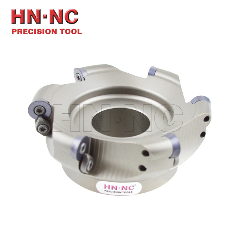 海纳R200-8R-63/80/100/125可转位R8圆鼻平面铣刀盘数控合金刀具
