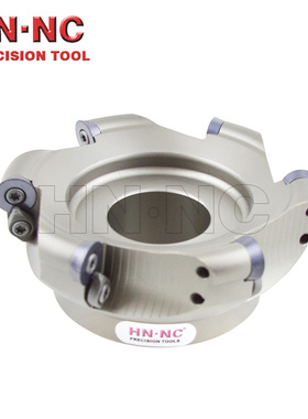 海纳R200-8R-63/80/100/125可转位R8圆鼻平面铣刀盘数控合金刀具