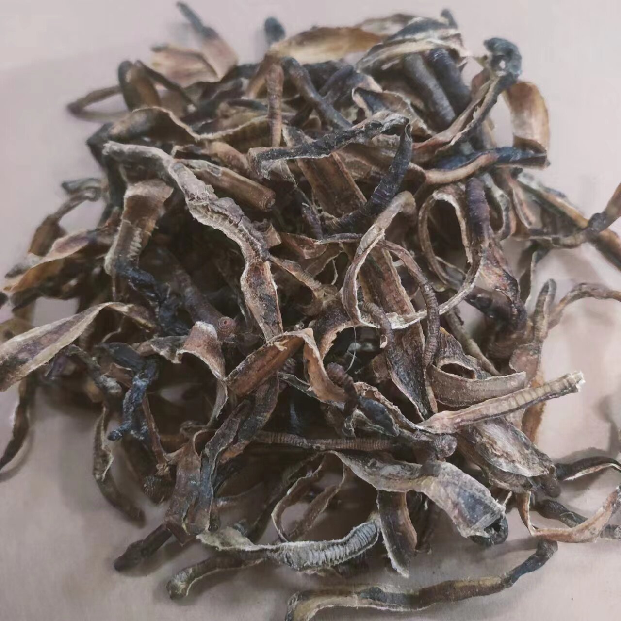 半开地龙 净地龙干 半开无土 干蚯蚓 地龙 500g克包邮 中草药材