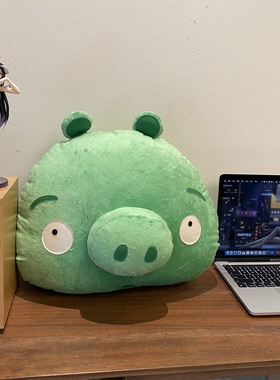 Heleworld愤怒的小猪毛绒玩具捣蛋猪小鸟玩偶创意设计手工制作