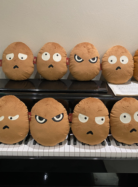 荷乐玩具heleworld植物大战僵尸玩偶坚果墙无聊的一天系列