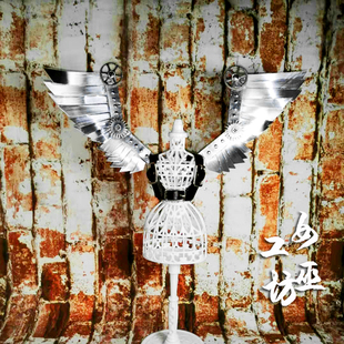 女巫工坊 BJD娃娃小布Holala兵人蒸汽朋克金属齿轮机械翅膀小背心