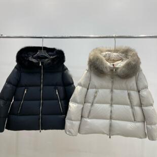 王炸款 鼎级奢华狐狸毛大毛领A版娃娃款鹅绒服 24冬高端羽绒服女