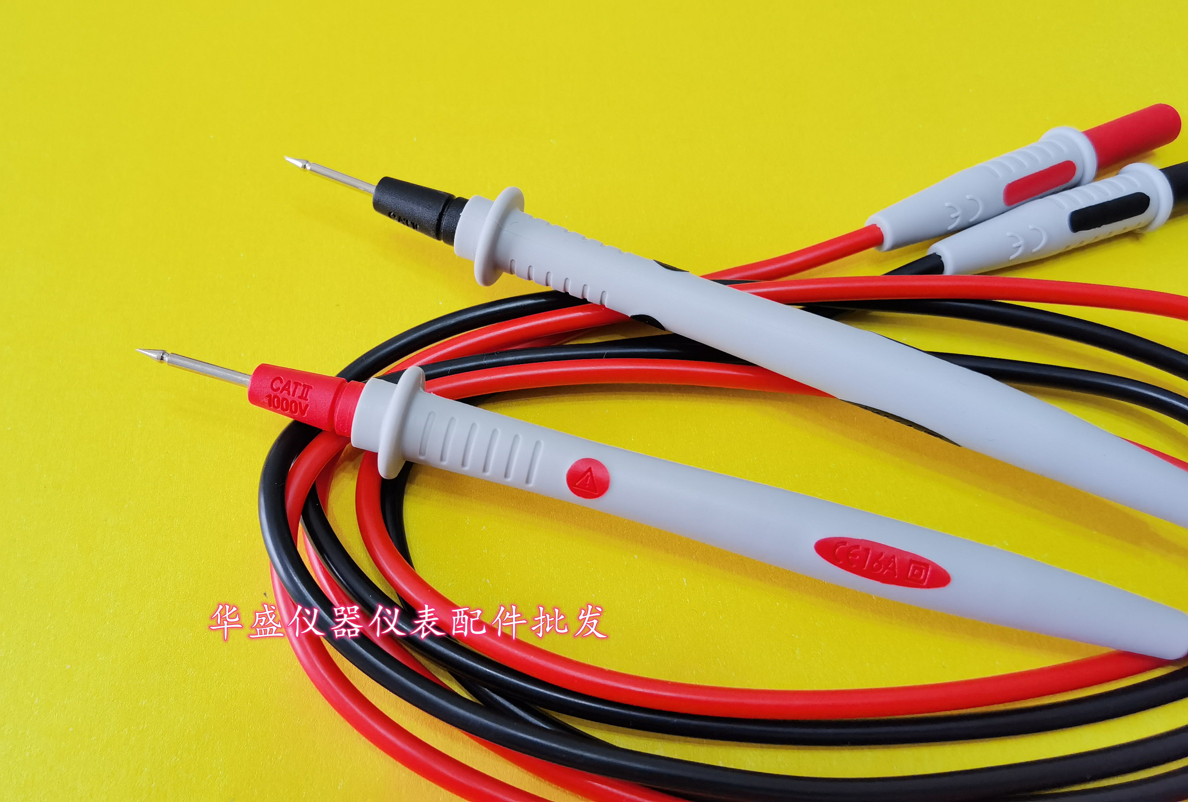 美国吉时利 keithley万用表高级直插表笔测试线1000v16a硅胶表笔