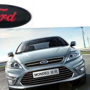 福特蒙迪欧标志08-12中网标蒙迪欧致胜前标后尾改装黑武士车标