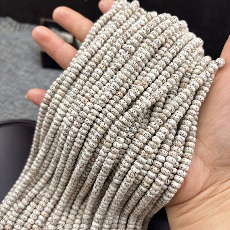 星月菩提顺白干磨114颗手串正佛珠项链