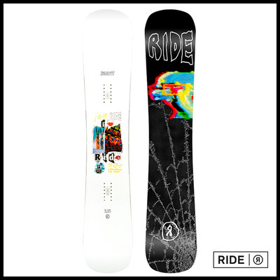 22款新品 RIDE BURNOUT男款滑行野雪粉雪公园单板滑雪板