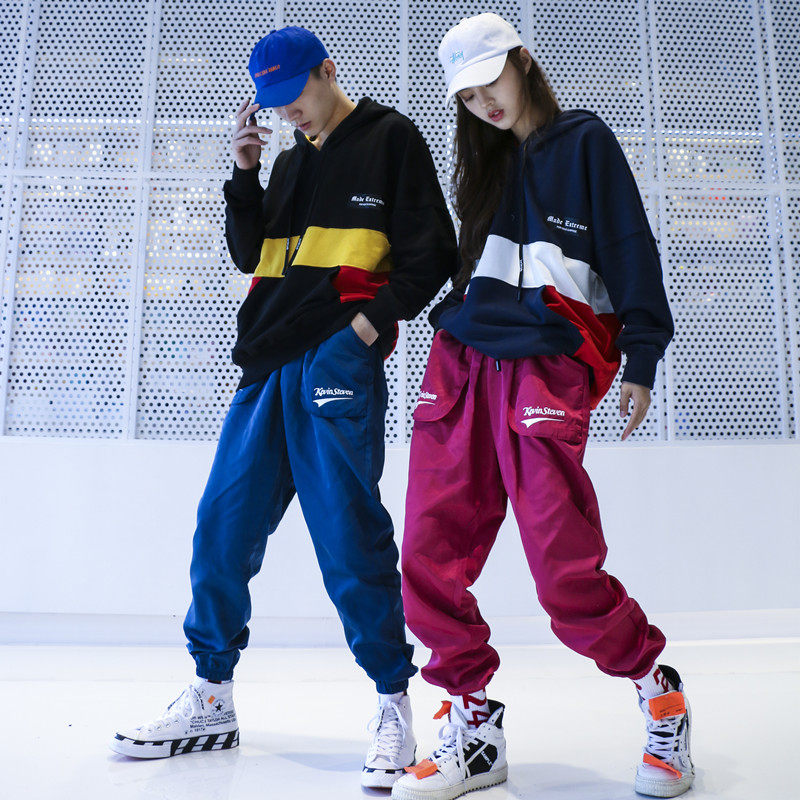 BBOy国潮ins超火的运动裤 hiphop嘻哈裤束脚裤潮休闲情侣男女裤子|ruв категории Мужская одежда, брюки - от Buy2taobao.com для оказания профессиональной услуги покупки агента Taobao