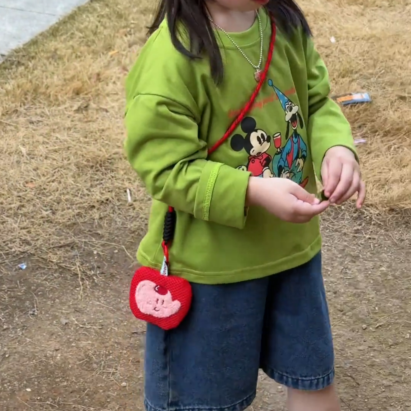 韩范男女童2026春秋季长袖T恤中小童卡通印花时尚可爱纯棉打底衫