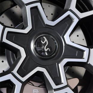 适用比亚迪唐秦汉EV/DM宋PRO元PLUS海豹改装仰望U8同款轮毂盖标志