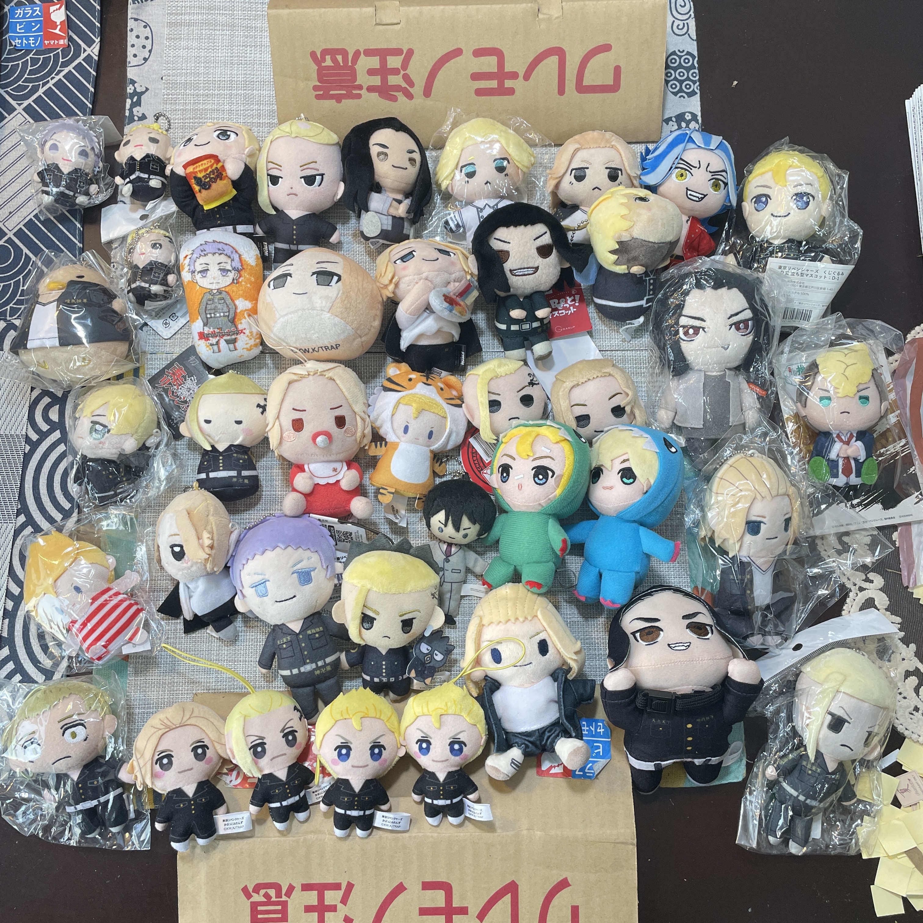 东京复仇者 官谷日购正版 公仔玩偶 毛绒玩具混合