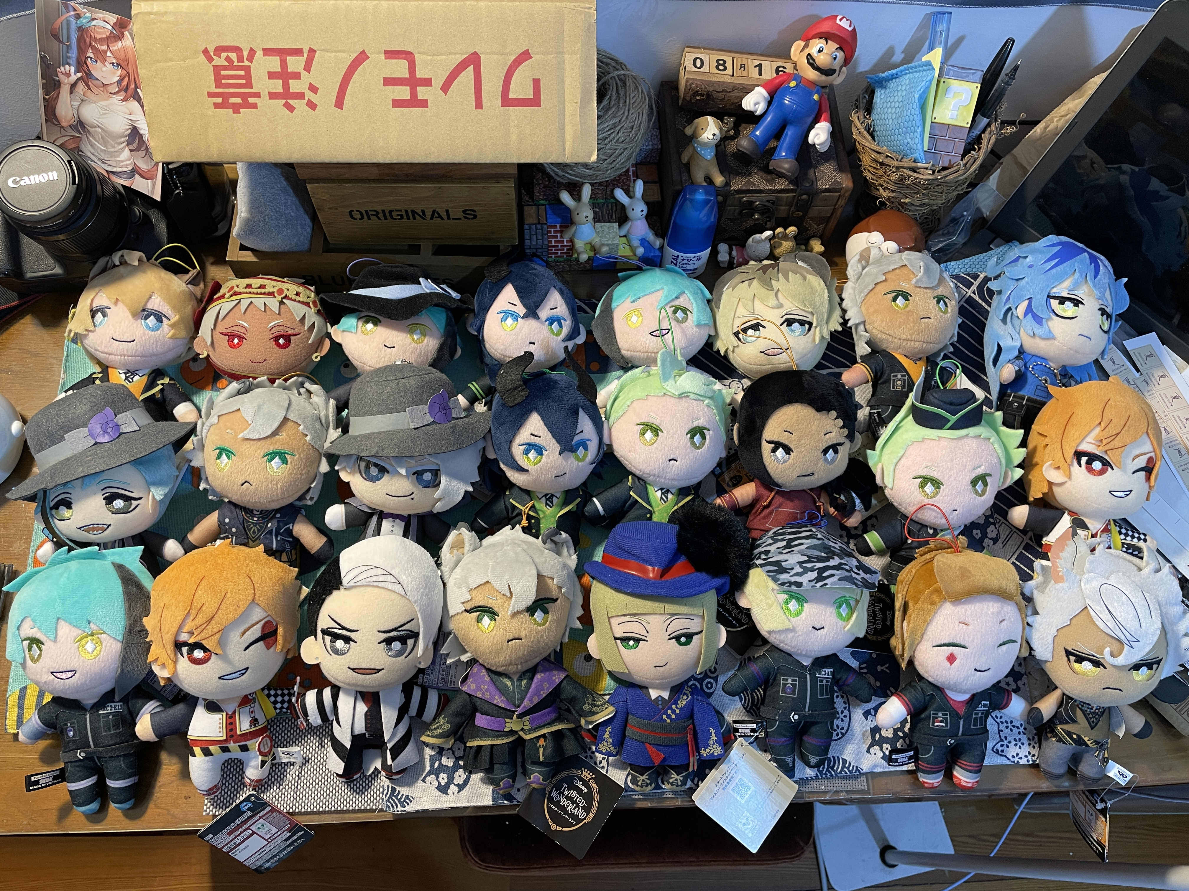 东京店直供正品扭曲仙境sega毛绒景品实验服公仔 娃娃红心寮J努努