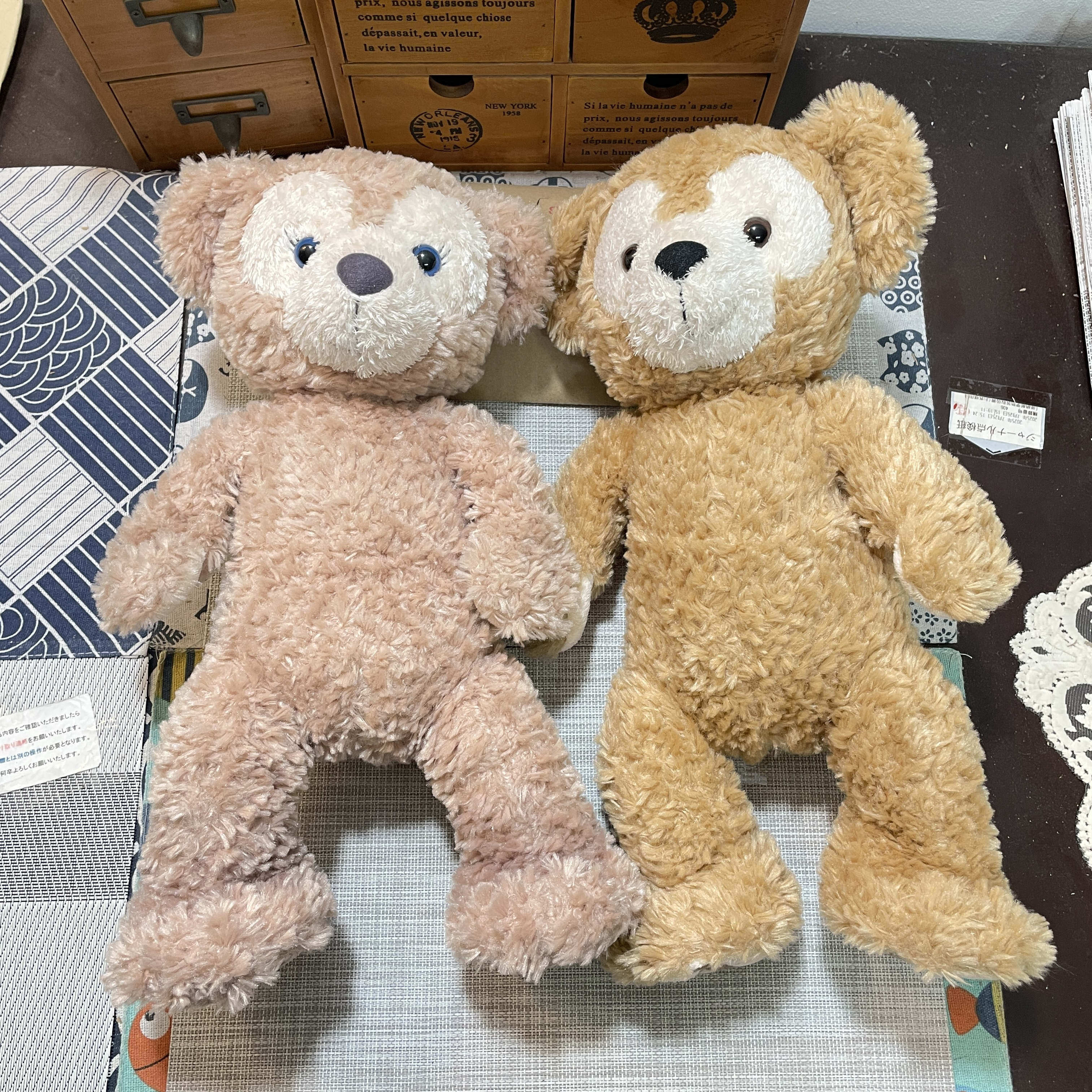 现货 正版 Tokyo  东京迪士尼 绝版 达菲 雪莉玫 裸s号玩偶越南产