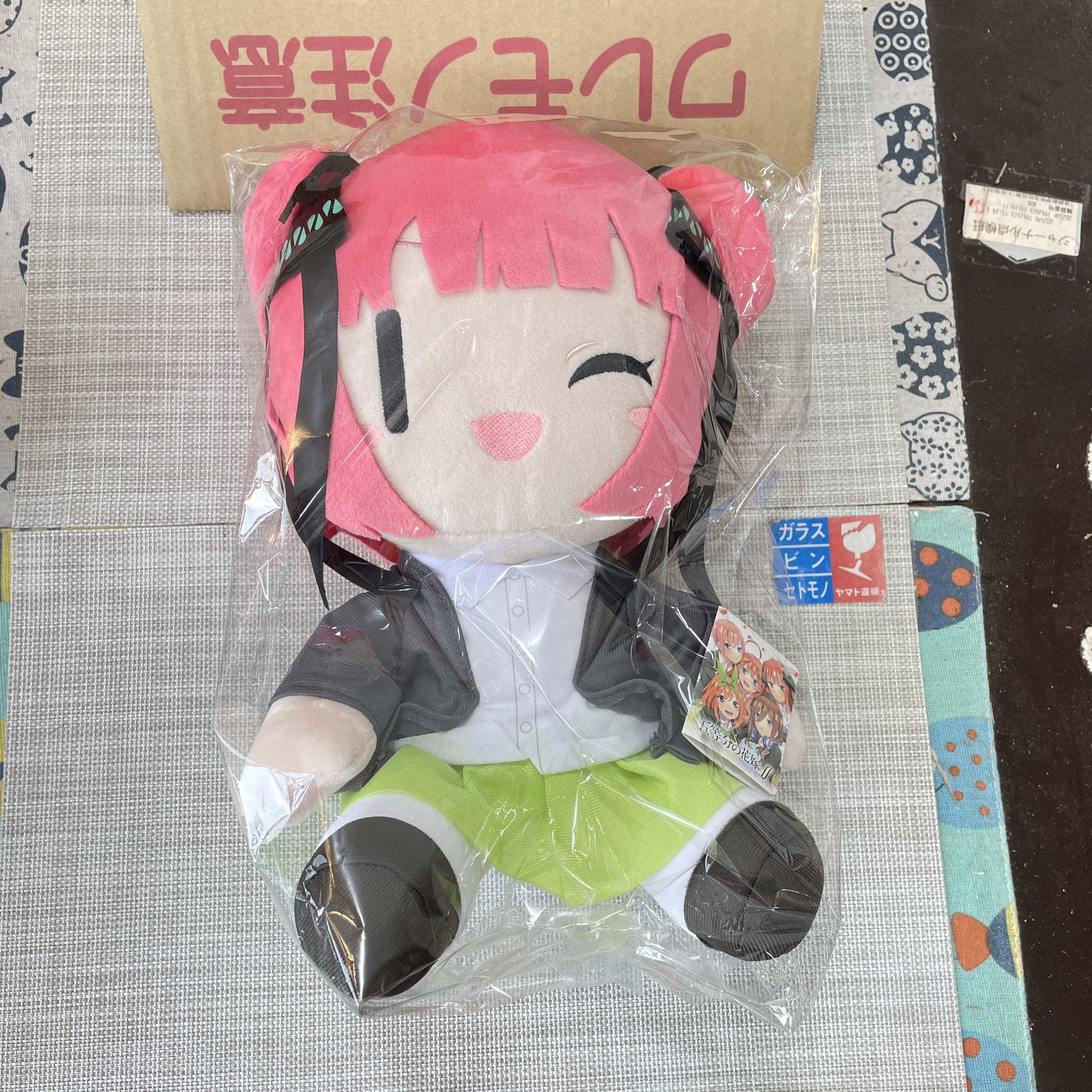 五等分的花嫁 TAITO 官谷日购正版公仔玩偶fufu毛绒玩具 30cm左右