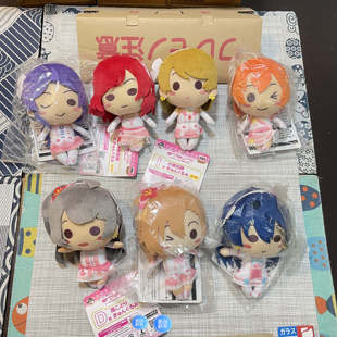 官谷日购正版 lovelive 缪斯 豆豆眼 校服 公仔 玩偶 毛绒玩具