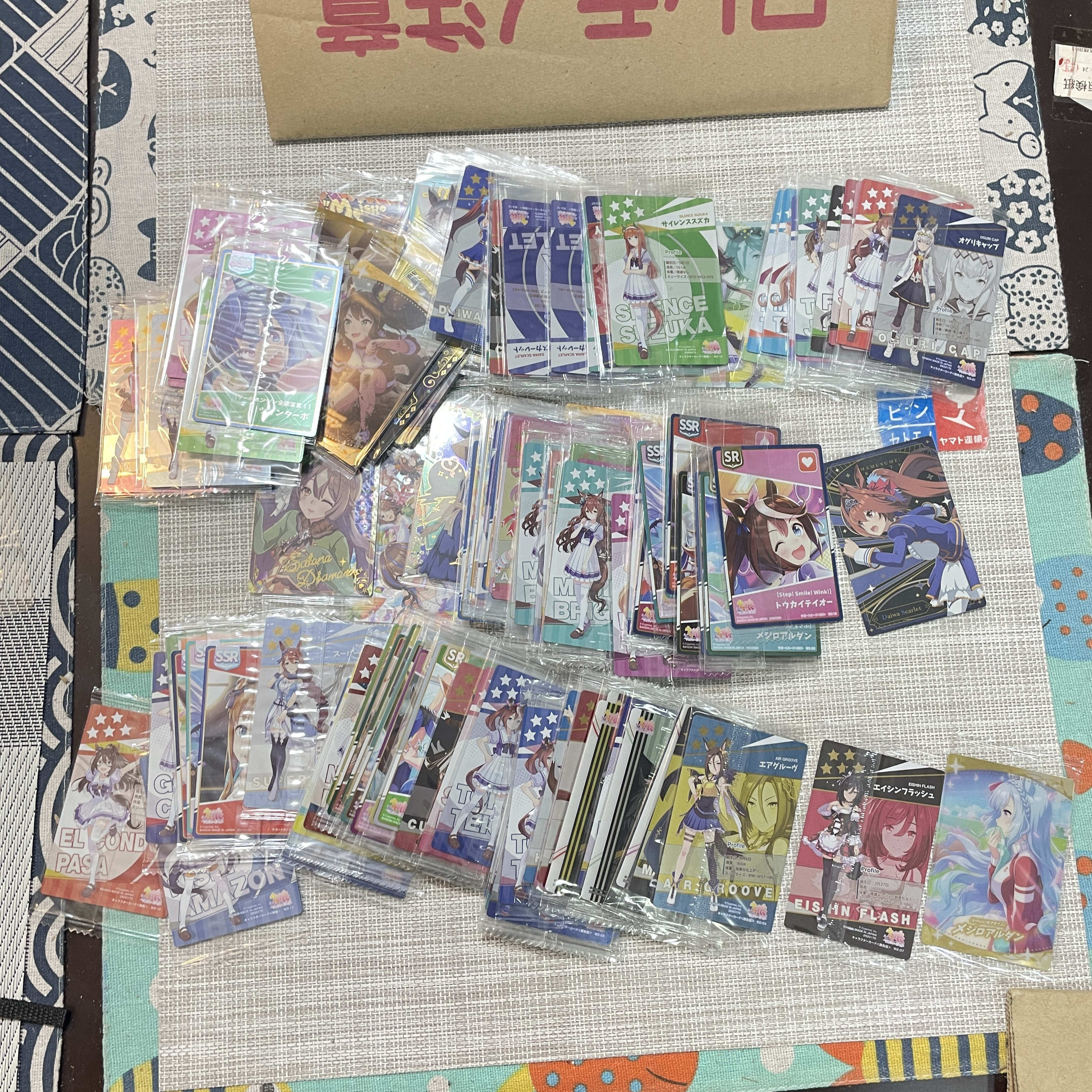 现货 日本 正品 赛马娘 饼干卡 食玩卡 威化卡 カード