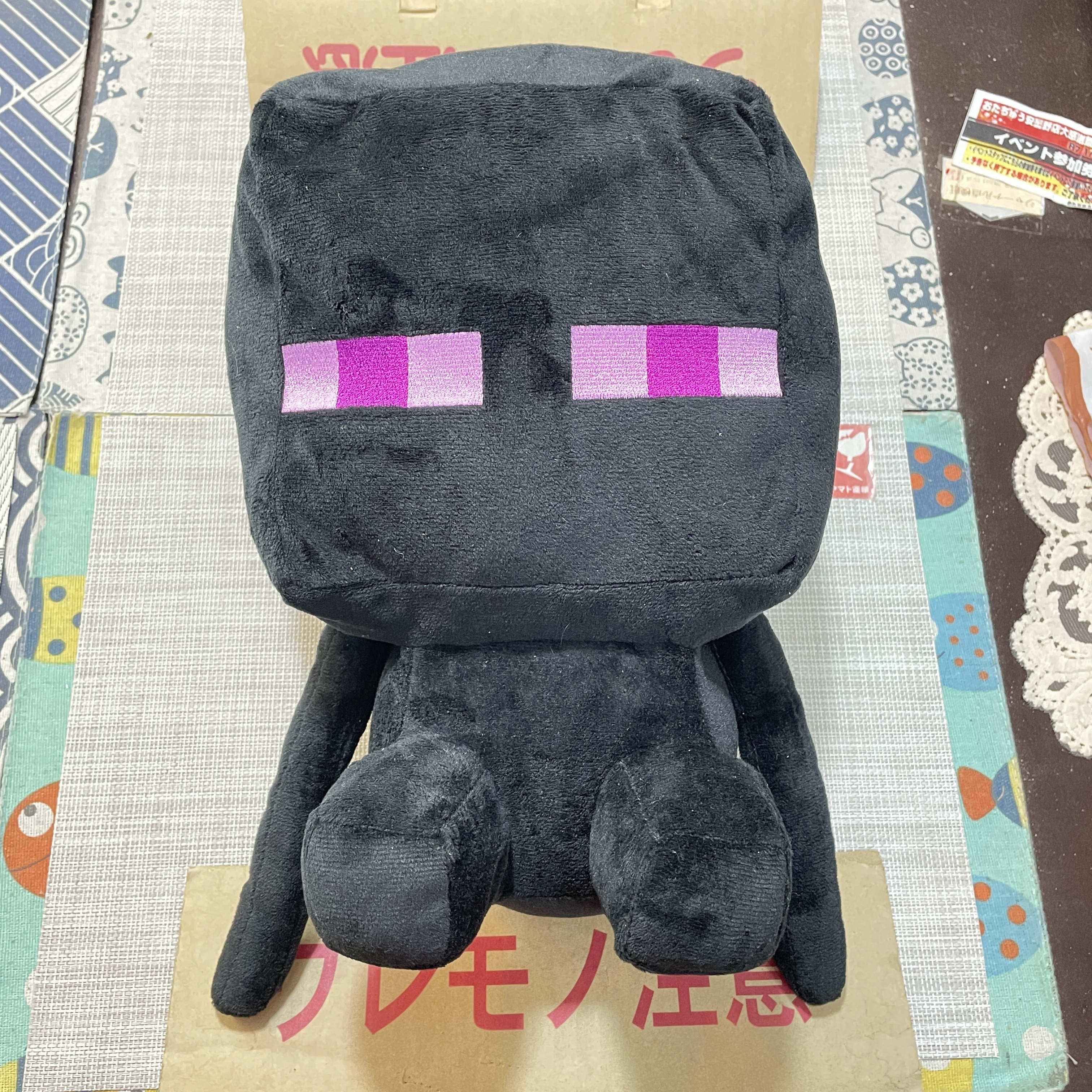 现货 Minecraft 我的世界 末影人 big 号 毛绒 玩具 日版正版