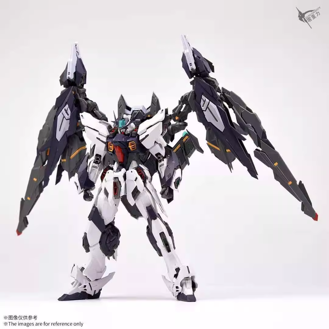顺丰包邮 零重力 审判 初版 血刃 带合金骨架MG1/100拼装模型