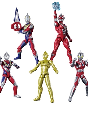 万代奥特曼超动食玩雷欧特利迦泽塔艾斯迪迦泰罗布莱泽初代贝利亚