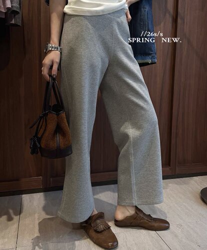 韩国单ONE 2026春夏新款时尚高腰巨显瘦直筒休闲薄款九分裤