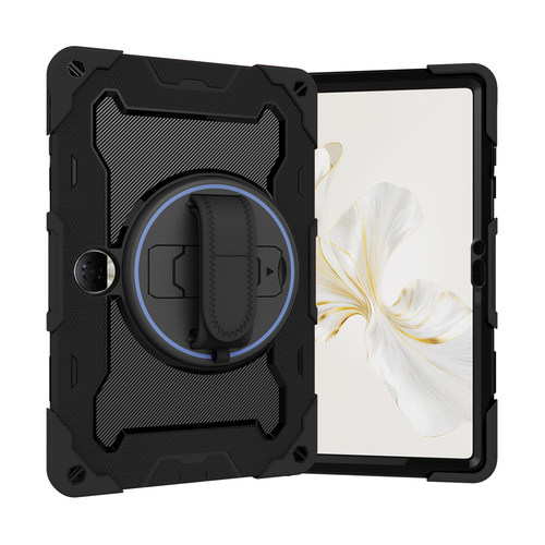 防摔壳适用荣耀平板9 12.1英寸电脑保护套平板Z7 12.1寸内置支架全包硅胶手持户外便携背带挂绳HEY2-W09