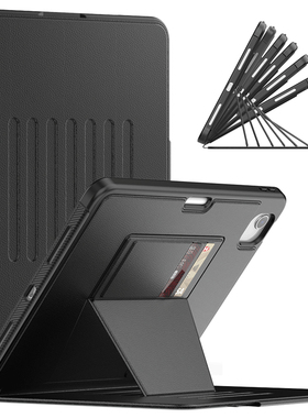 适用苹果平板iPad Pro11寸2025电脑保护壳Air7/6/5/4代Air11内置支架Air13带笔槽Pro13防摔全包皮套