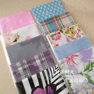 微瑕疵手绢纯棉方手帕格子碎花朵擦汗男士女士