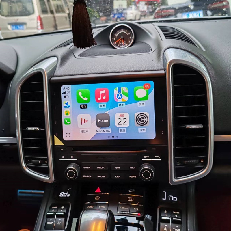 适用于2011-2018保时捷911/987 PCM3.1 /4.0无线 CarPlay Android