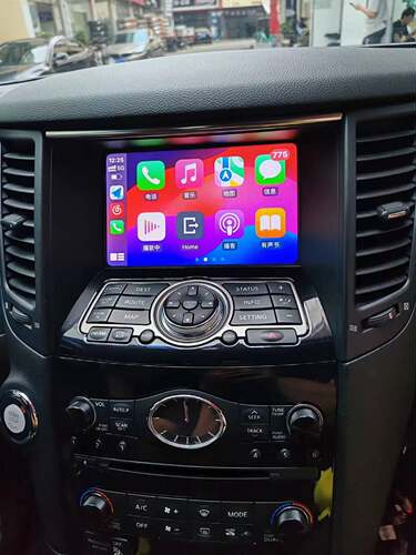 适用英菲尼迪QX7012款FX35FX37原车屏加装无华为hicar苹果carplay