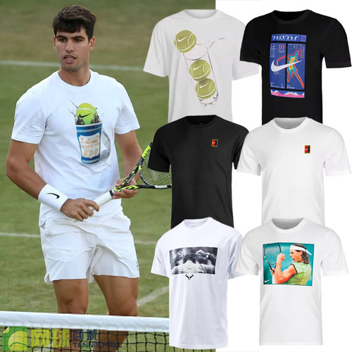 耐克网球衣服男2025年训练短袖