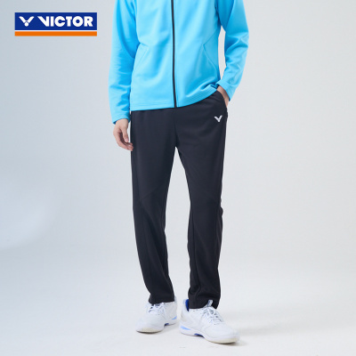 威克多VICTOR胜利羽毛球服运动长裤速干透气比赛训练裤男款P55810
