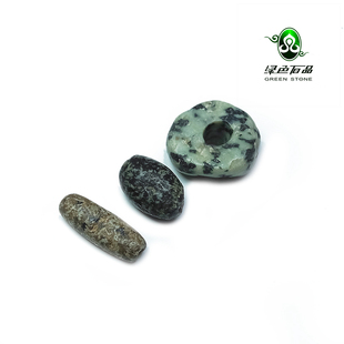 实物拍照wp1156 大年份印度河谷石质多颗老散珠 不还价