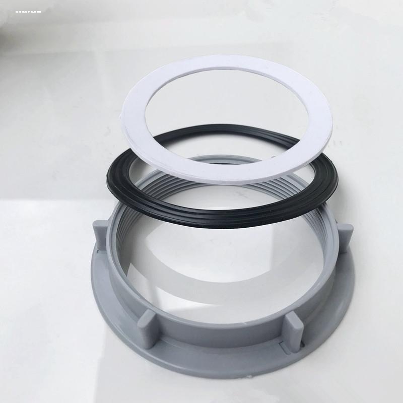 厨房不锈钢水槽下水器配件洗菜盆密封垫圈110下水器胶圈固定螺母