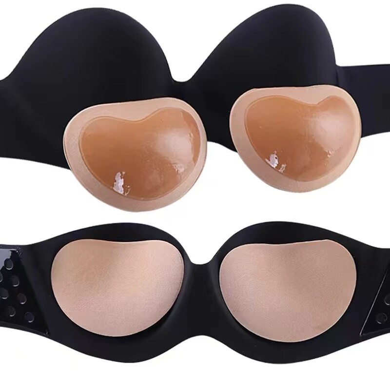 聚拢上托小胸显胸大加厚胸垫泳衣内衣自粘海绵垫子比基尼透气插片