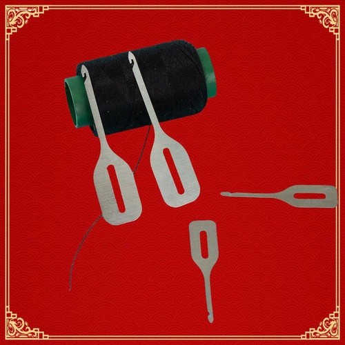 针十字绣穿针神器铁片快速穿针引线器工具 认针器两头穿线器