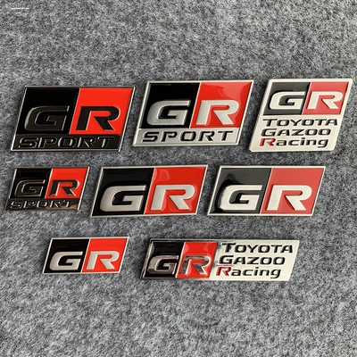 适用于丰田GR车标GT86酷路泽卡罗拉GR SPORT尾标后标贴运动版原厂