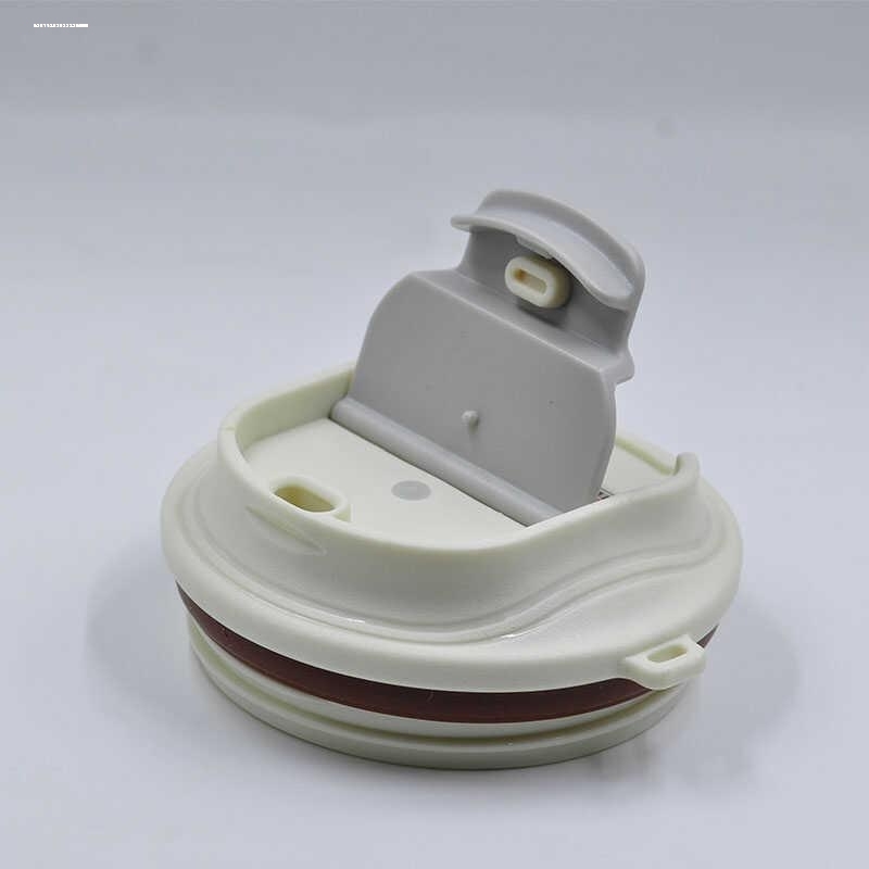 铃兰花杯盖吸管杯盖子大容量双饮咖啡杯盖保温杯盖八角咖啡杯盖