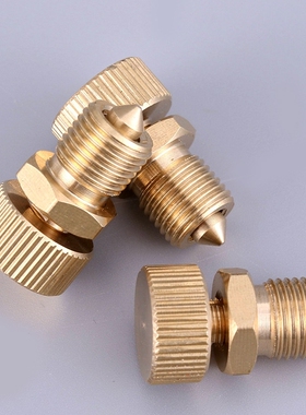 通用型 30mpa高压打气筒专用泄气放气螺丝泄压阀配件