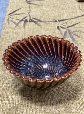 范泽峰大师作品天目盏茶杯现货一只实物拍摄保真特惠出