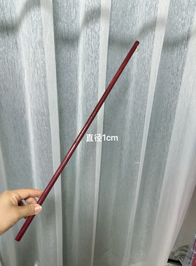 实木手提灯笼古风手提杆手拿圆杆汉服灯笼手柄红色棍子黑色灯杆