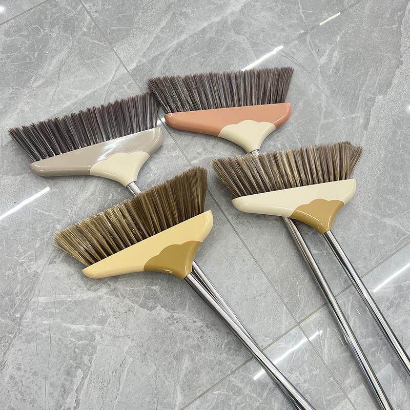 不锈钢杆浓密软毛扫把