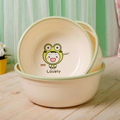 健安大号洗衣盆脸盆家用洗奶瓶 盆子婴儿加厚洗屁股盆卡通小盆子