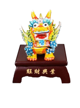 妙如意崇道堂生肖狗财兴业摆件