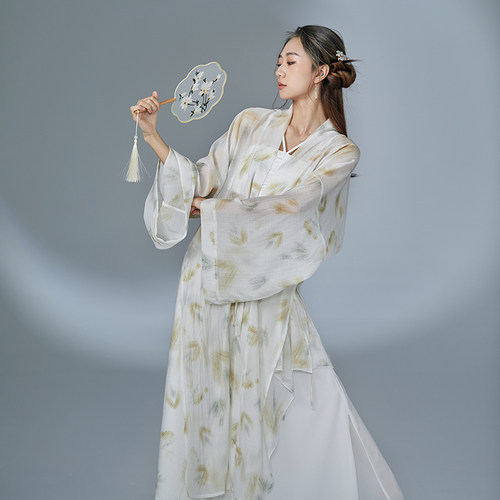 华丽独秀古典舞蹈服装古风爵士飘逸汉服表演练功服国风纱衣套装女