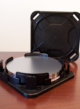 8寸12寸方型黑色防静电晶圆盒全新现货样品运输硅片盒 wafer box