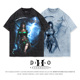 纯棉短袖 TEE7 暴雪暗黑2国服Diablo2无限镰刀电法水洗做旧美式 T恤